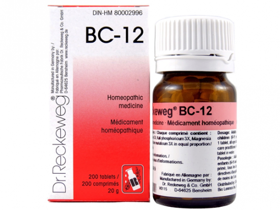 BC-12 - Dr. Reckeweg - 200 tablets