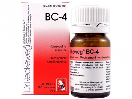 BC-4 - Dr. Reckeweg - 200 tablets