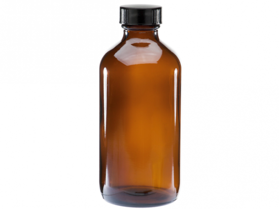 8 oz Amber bottle