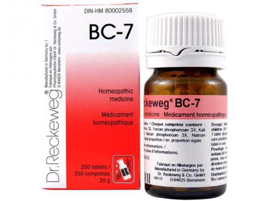 BC-7 - Dr. Reckeweg - 200 tablets