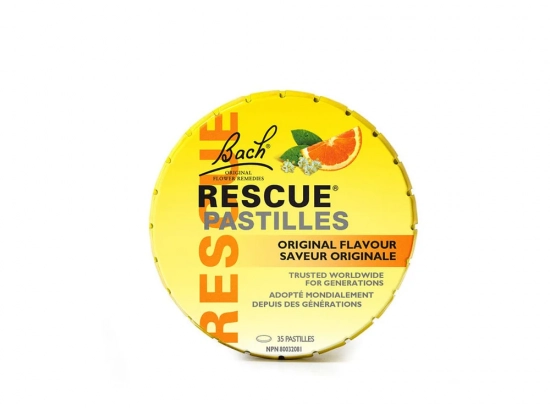 Rescue Pastilles Orange and Elderflower