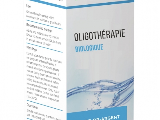 Copper-Gold-Silver Oligotherapy 120ml