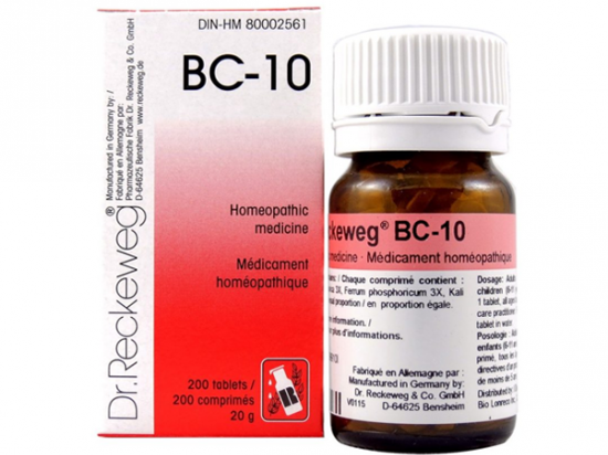 BC-10 - Dr. Reckeweg - 200 tablets