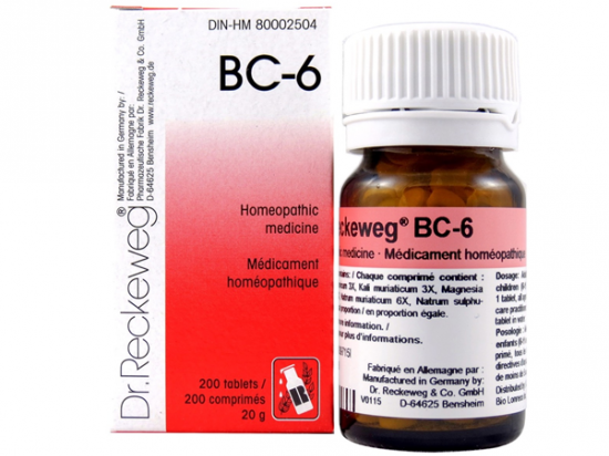 BC-6 - Dr. Reckeweg - 200 tablets
