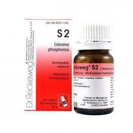 Calcarea phosphorica S2 - Tissue Salts - Dr. Reckeweg - 200 tablets